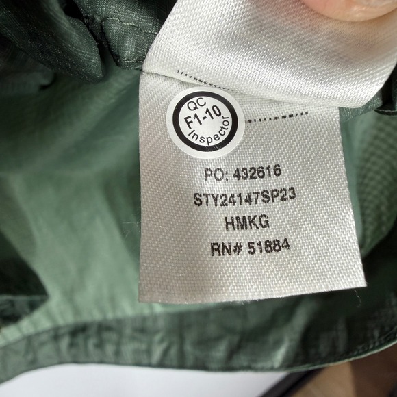 Patagonia Houdini Windbreaker Jacket Mens XXL Green Lightweight Packable - Picture 10 of 11